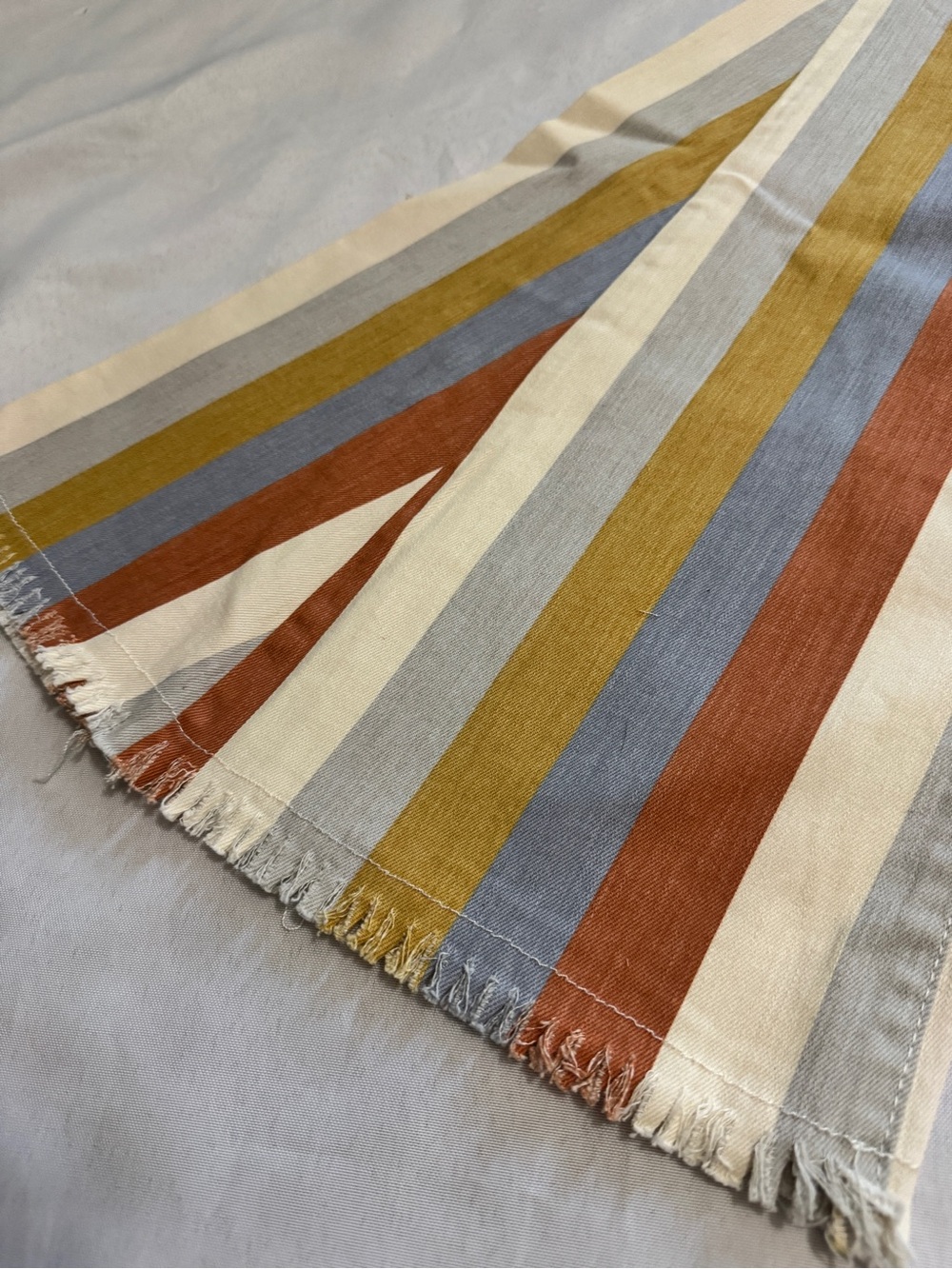 Saints & Hearts NWT Multicolor Striped Western Flare Jeans Size S - Picture 7 of 8